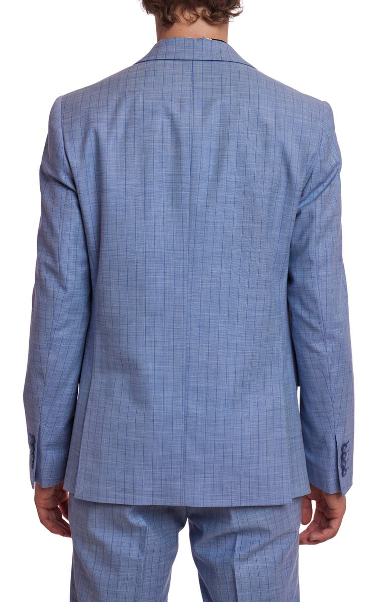 PAISLEY & GRAY Dover Slim Fit Vertical Stripe Sport Coat, Alternate, color, French Blue Stripes