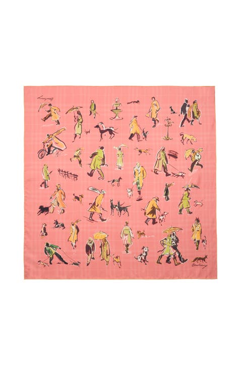 Paws on Parade Silk Scarf