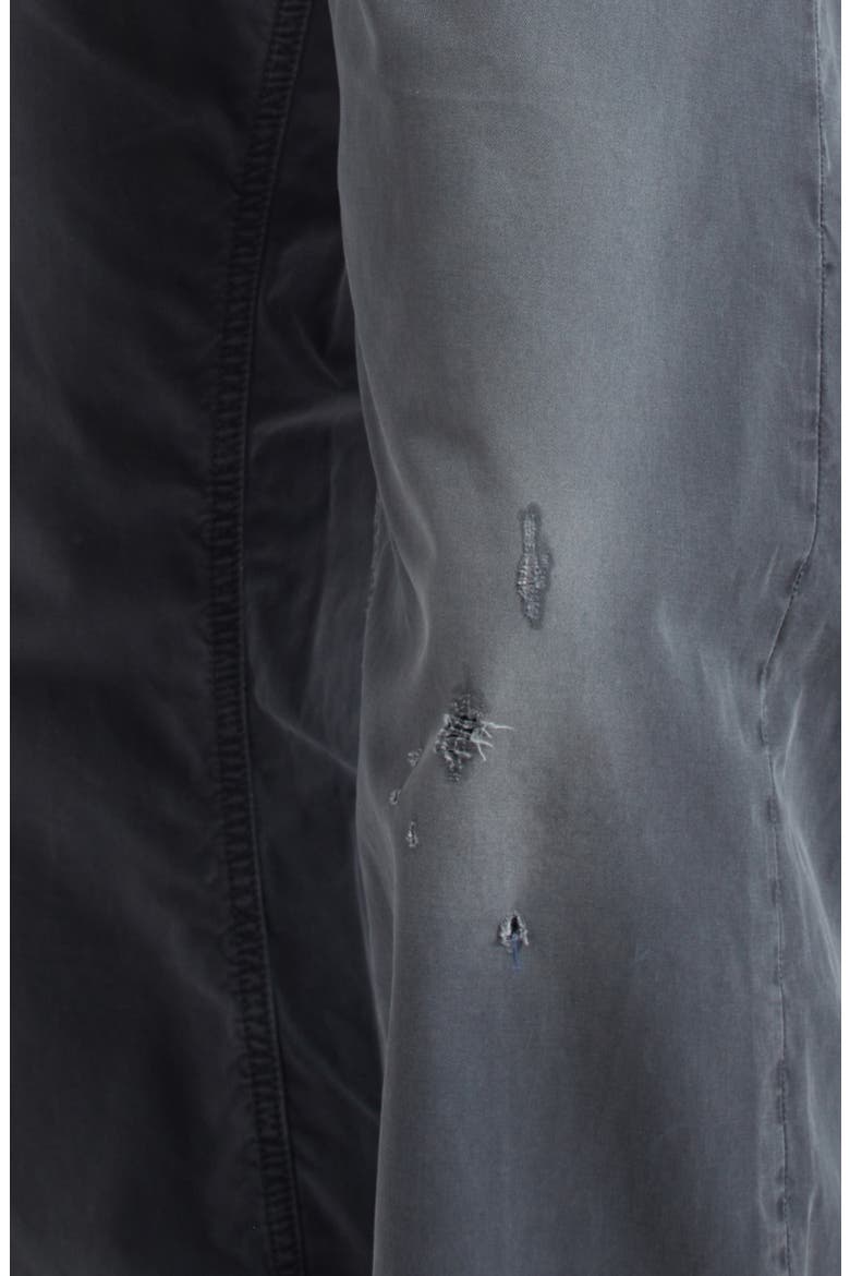Ralf Distressed Bootcut Pants, Alternate, color, BLACK