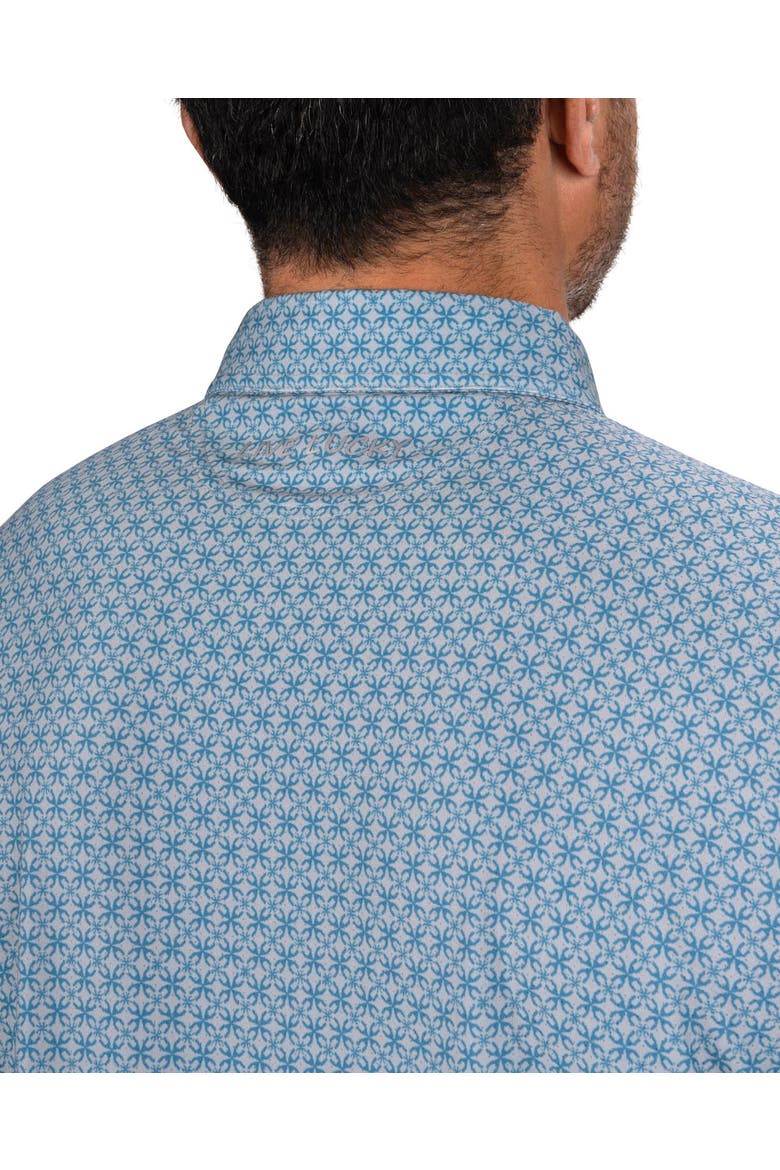 Lucky Star Polo, Alternate, color, Crystal Teal