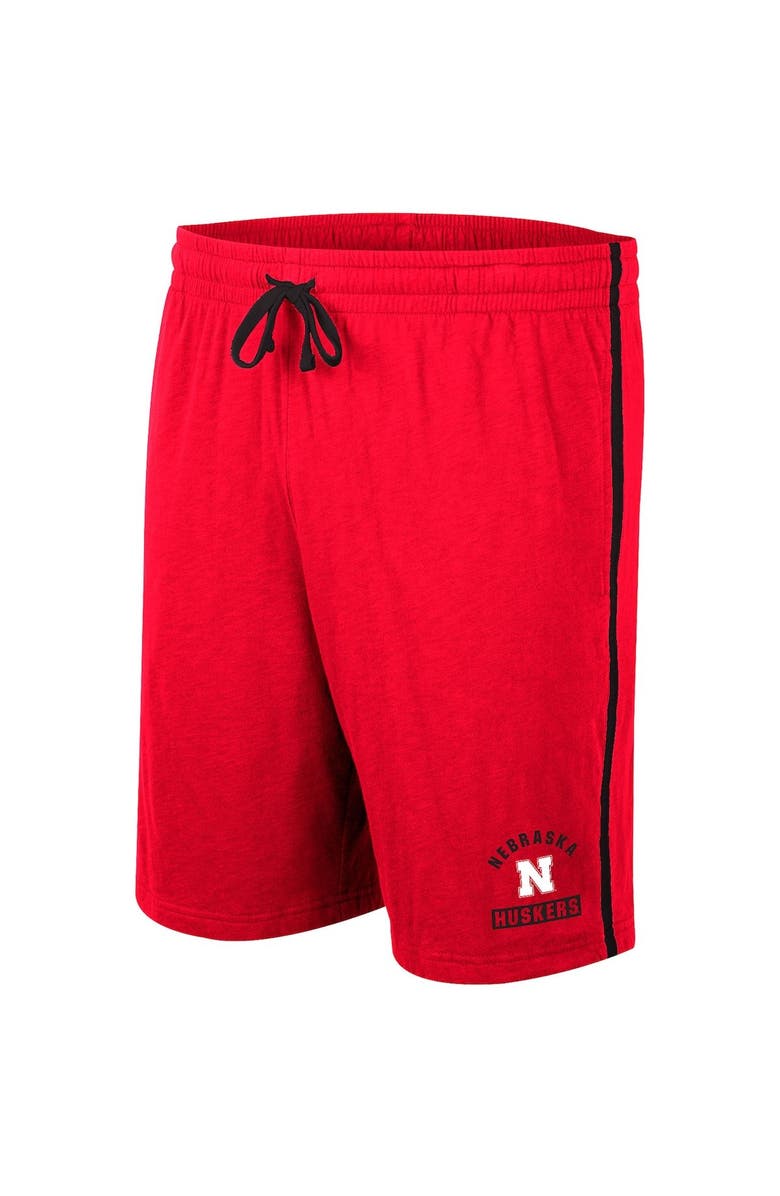 COLOSSEUM Men's Colosseum Scarlet Nebraska Huskers Thunder Slub Shorts, Alternate, color, 