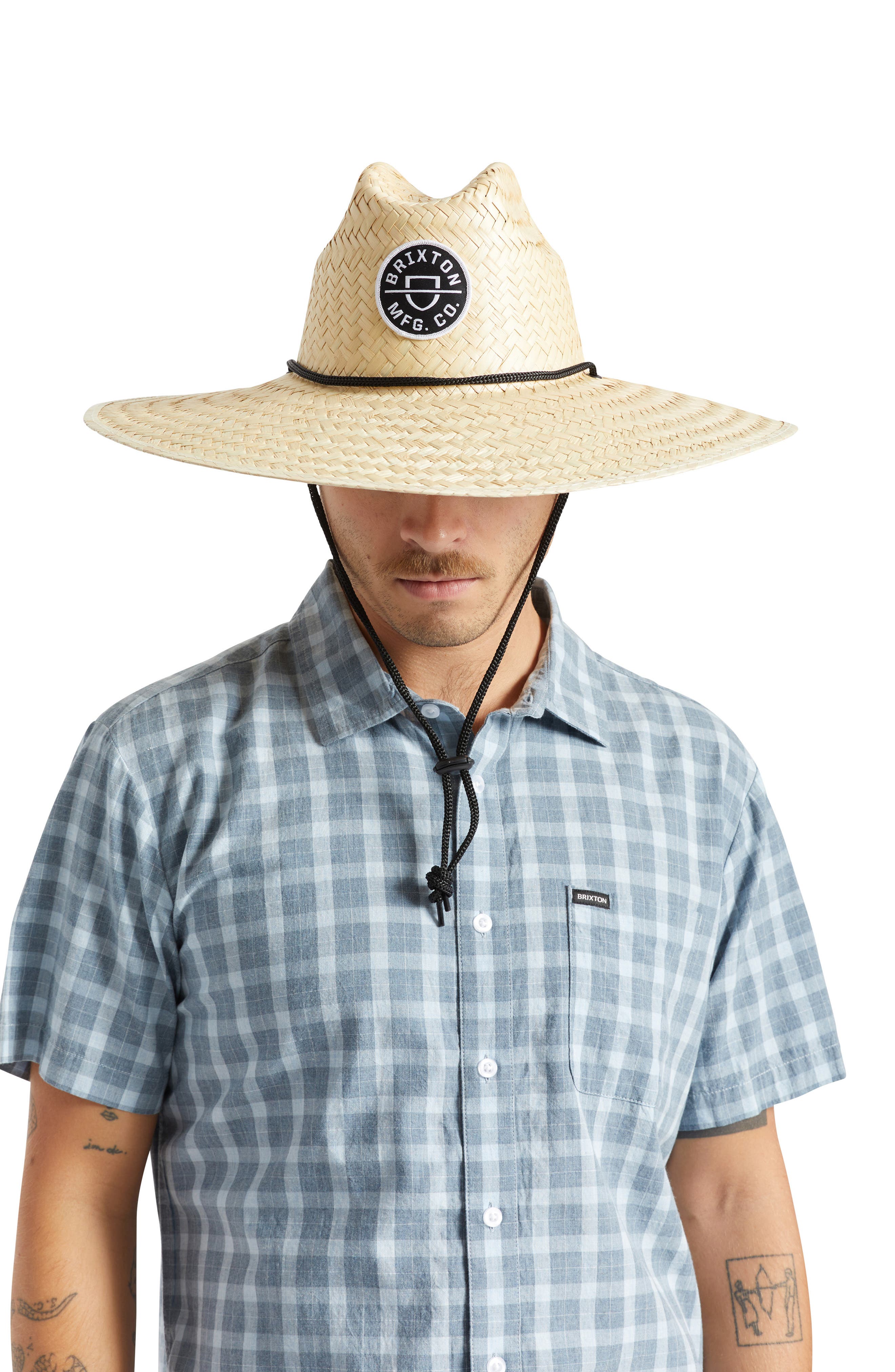 Brixton Crest Straw Sun Hat | Nordstromrack