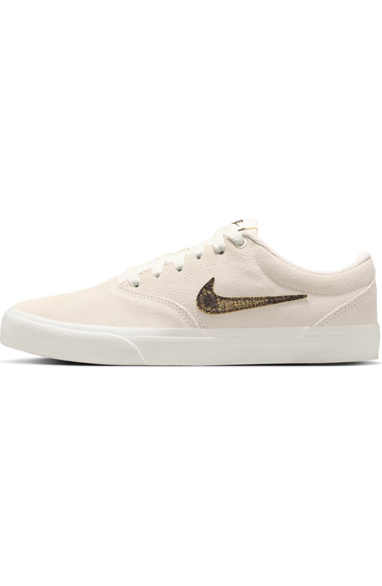 Nike Charge Suede Premium Sneaker, Alternate, color, Sail/ Khaki/ Black/ Chocolate