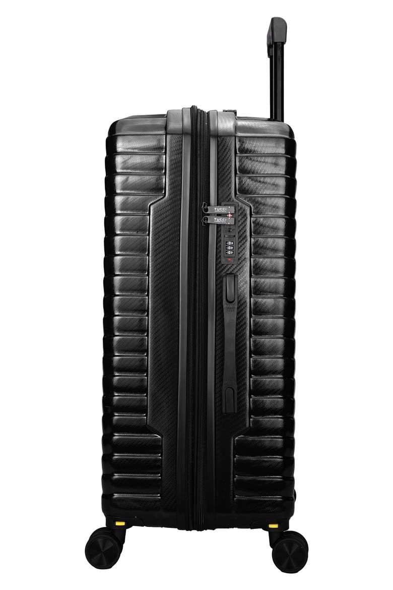 Occhio 3-Piece Hardside Luggage Set, Alternate, color, BLACK