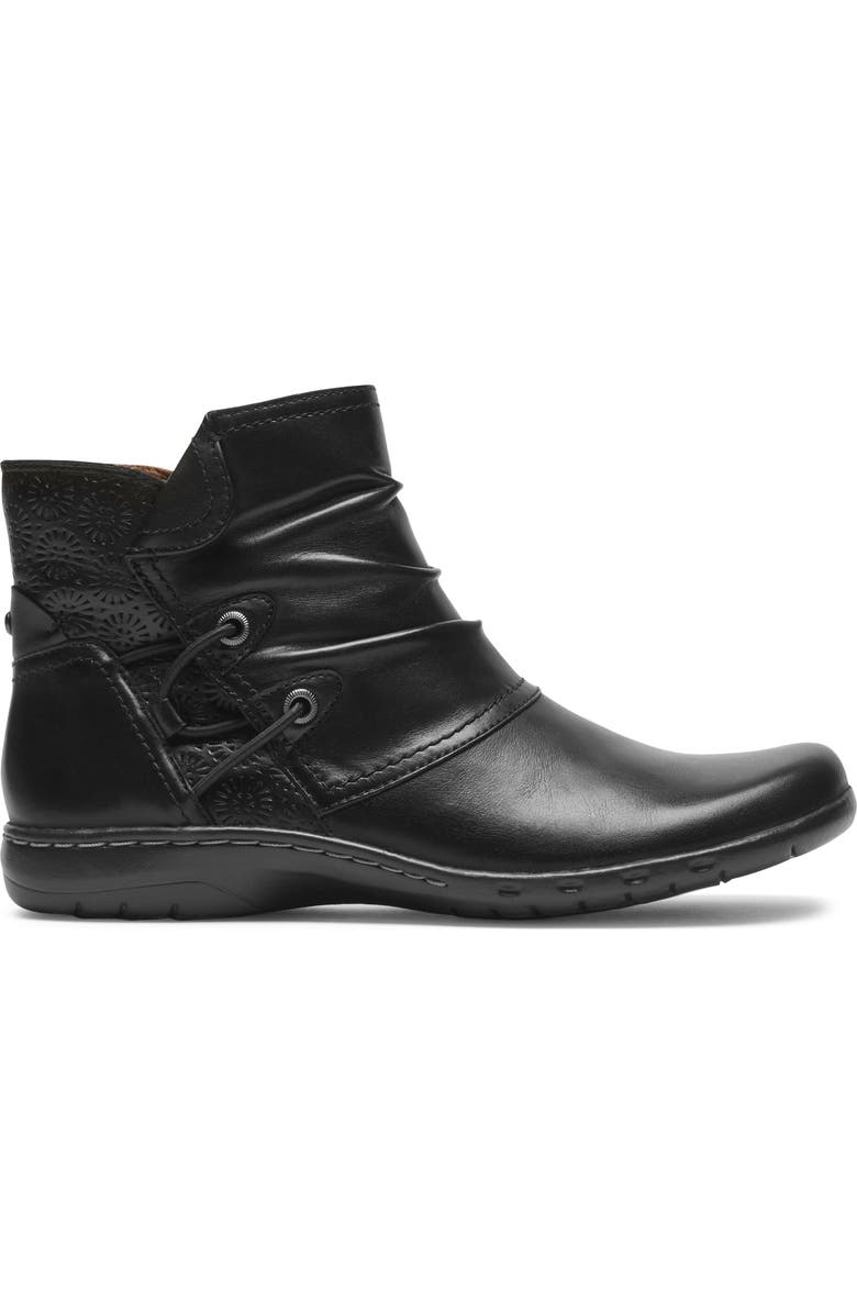 Rockport Cobb Hill Penfield Ruched Bootie, Alternate, color,