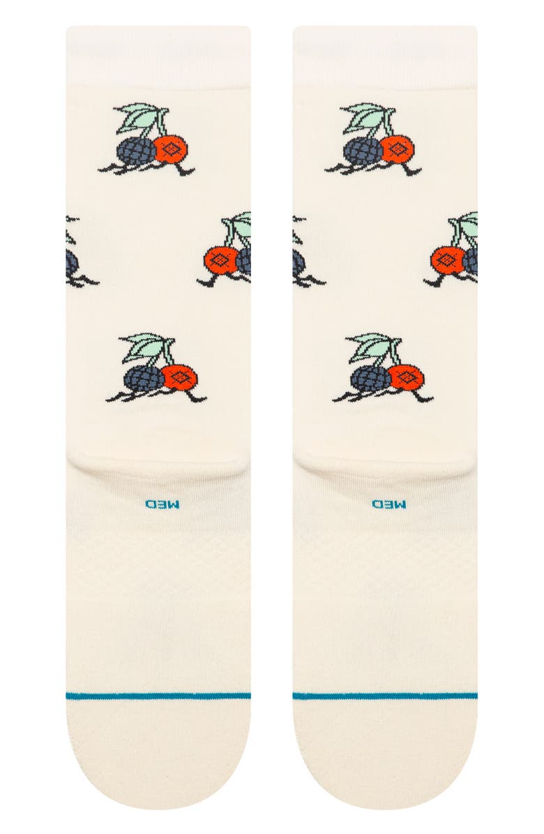 Stance Community Crew Socks, Alternate, color, Ivory