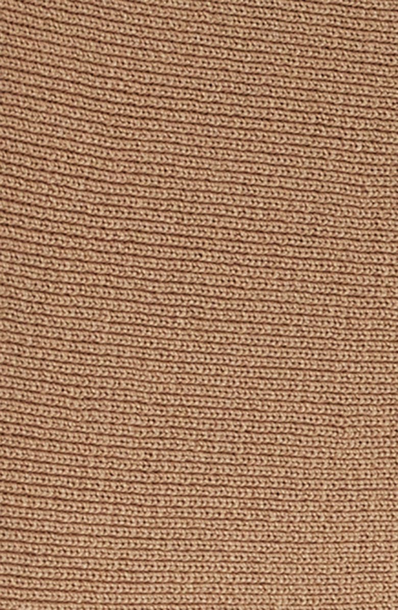 Solid & Striped The Lucerne Sleeveless Knit Minidress, Alternate, color, Camel