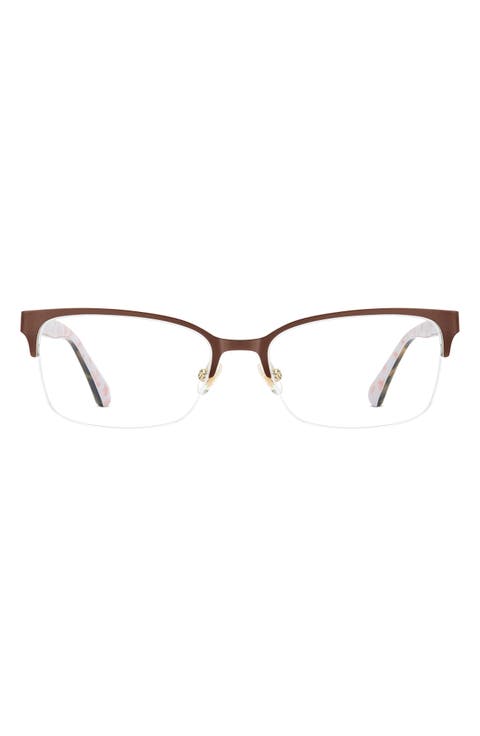 alexanne 51mm rectangular optical glasses
