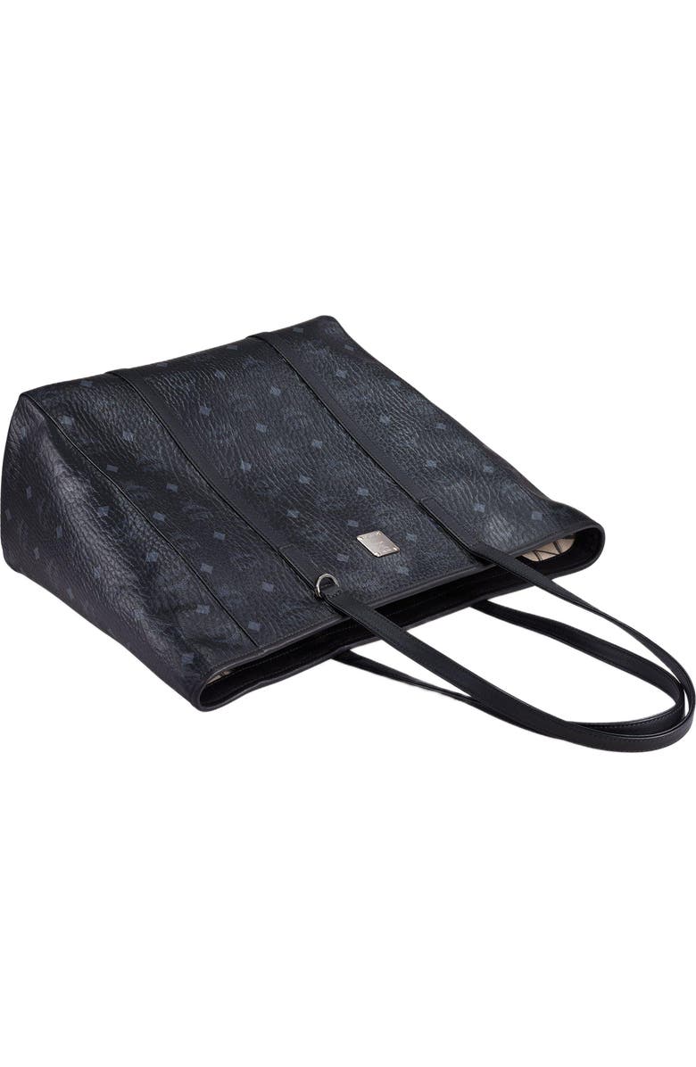 MCM Medium Toni Top-Zip Shopper in Visetos, Alternate, color,