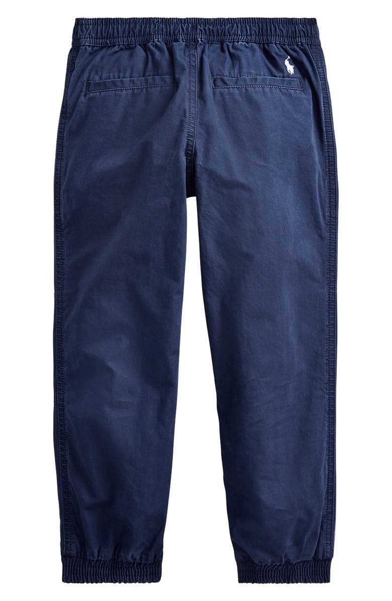 Polo Ralph Lauren Kids' Cotton Poplin Joggers, Alternate, color, Navy
