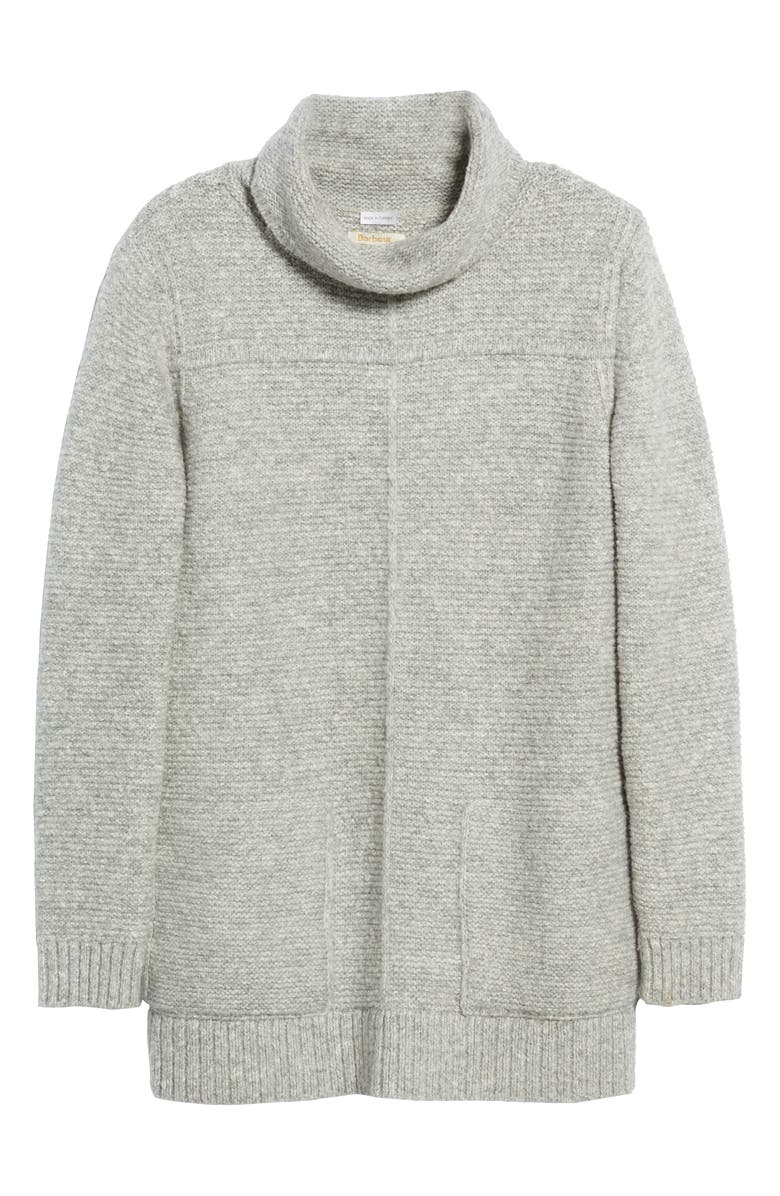 Barbour Malvern Roll Collar Sweater, Alternate, color,