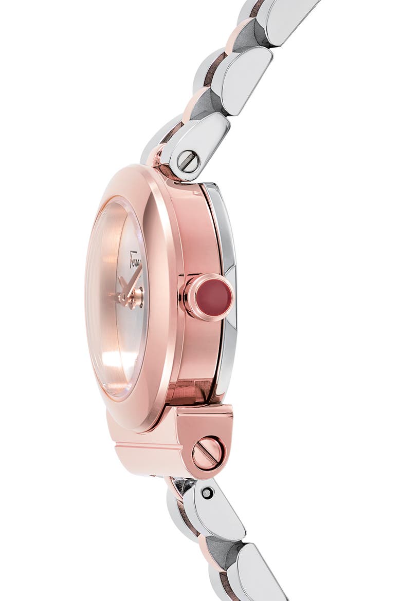 Gancio Bracelet Watch, 22.5mm, Alternate, color, TWO TONE