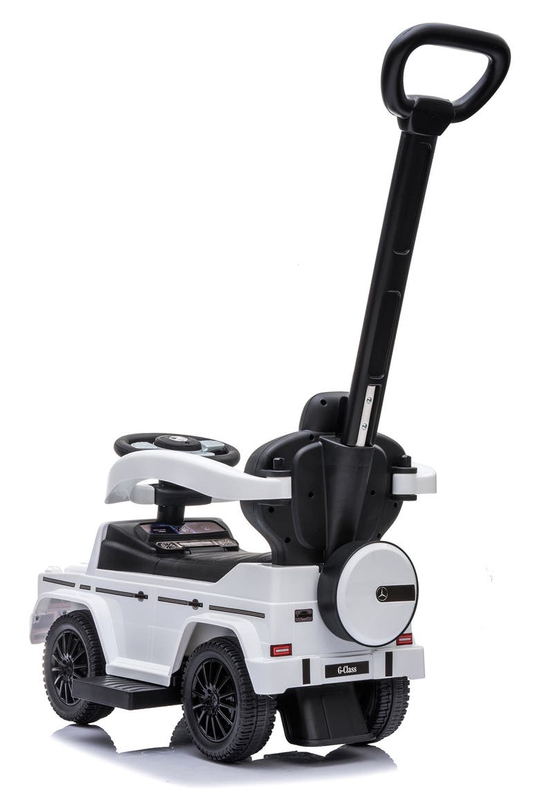 Best Ride-On Cars Mercedes G-Wagon 3-in-1 Push Car, Alternate, color, WHITE