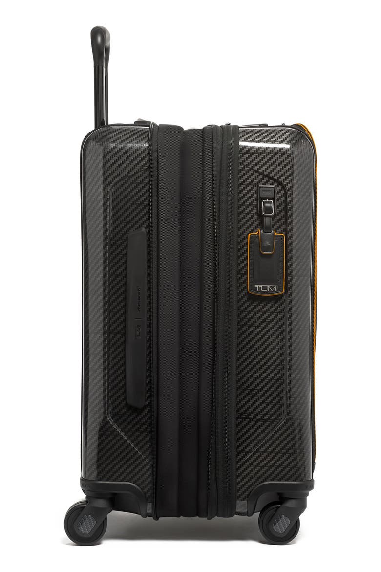 Mclaren Aero Dual Access Expandable Carry-On, Alternate, color, BLACK