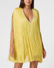 PHILIPP PLEIN Fringe Mini Dress Women