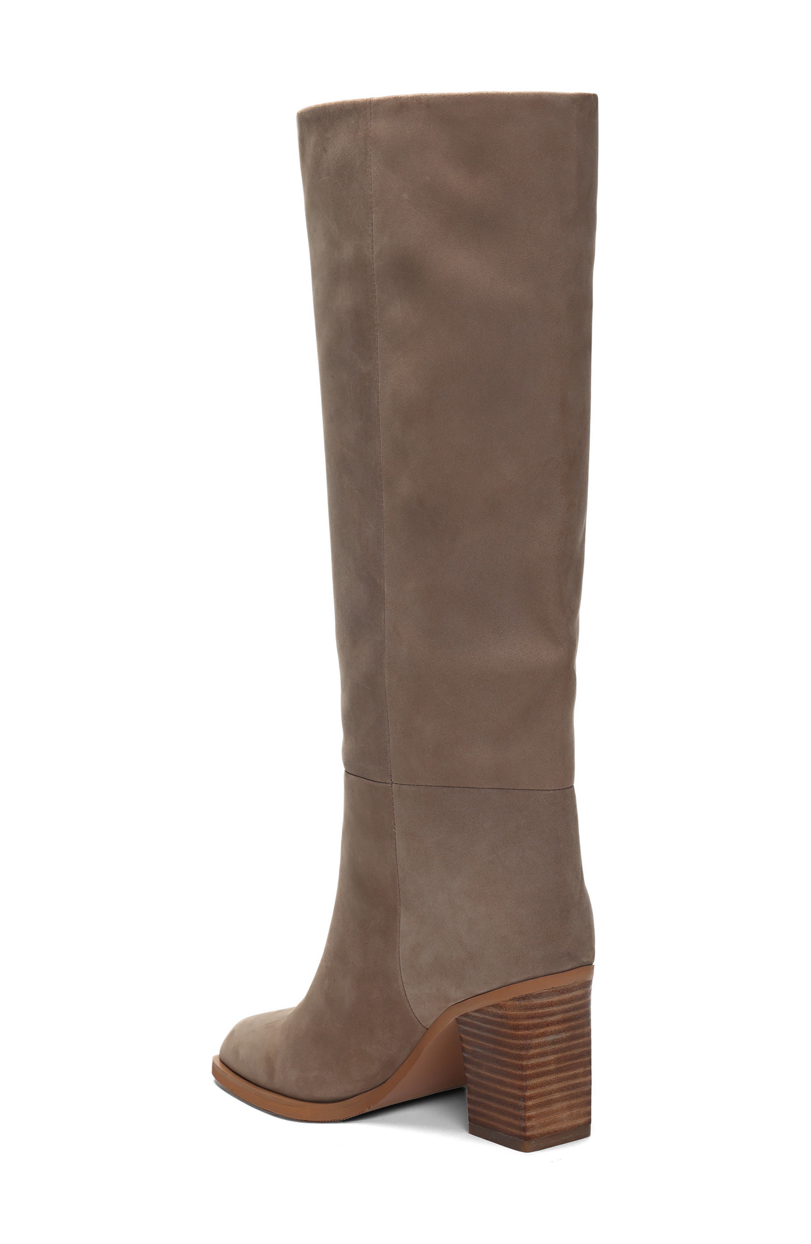 Jackson Knee High Boot, Alternate, color, MOCHA TAUPE NUBUCK