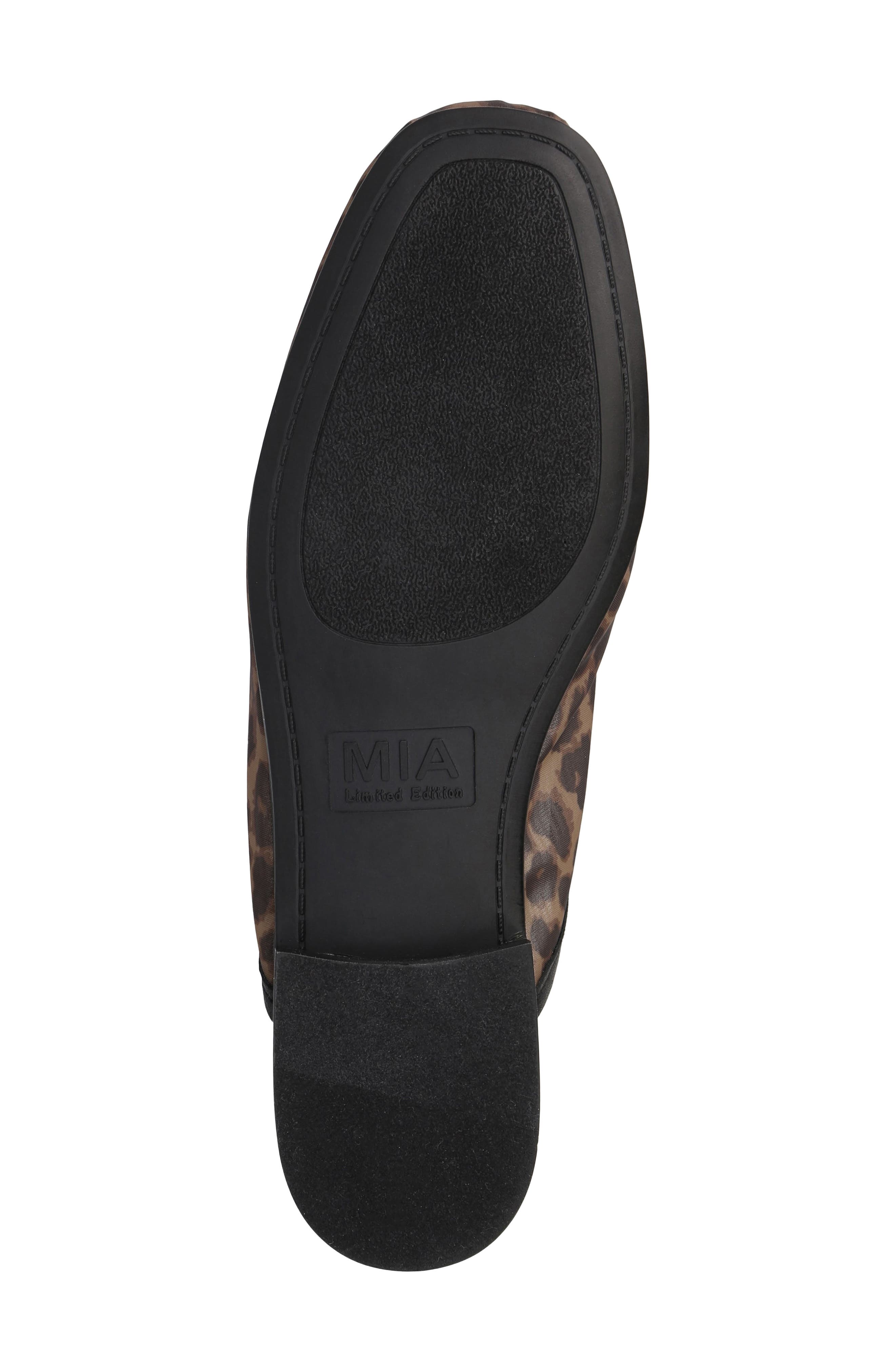 Bouquet Bit Loafer Mule, Alternate, color, LEOPARD PRINT