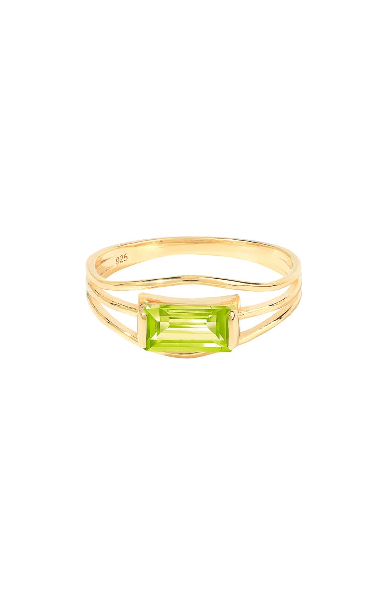 YS GEMS Semiprecious Stone Ring, Alternate, color, Green