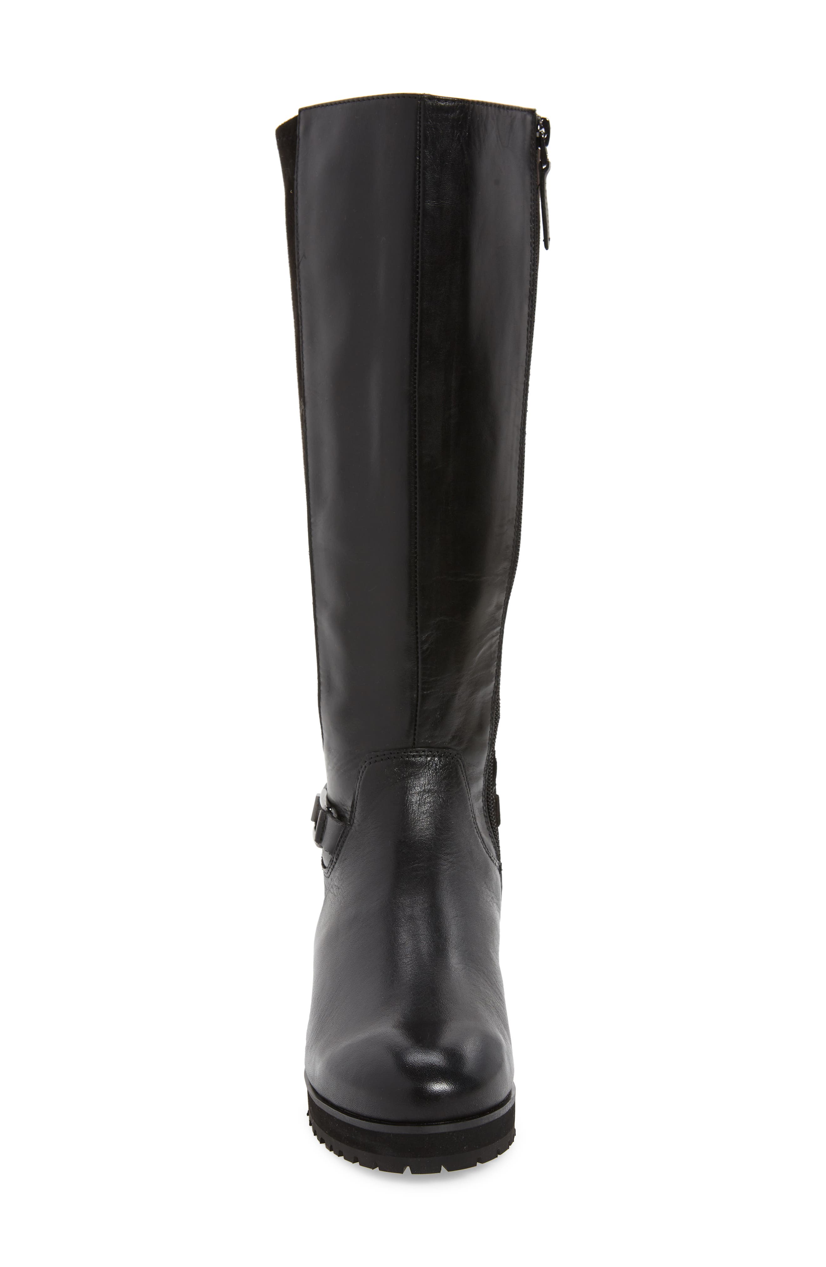 Frida Waterproof Knee High Boot, Alternate, color, BLACK