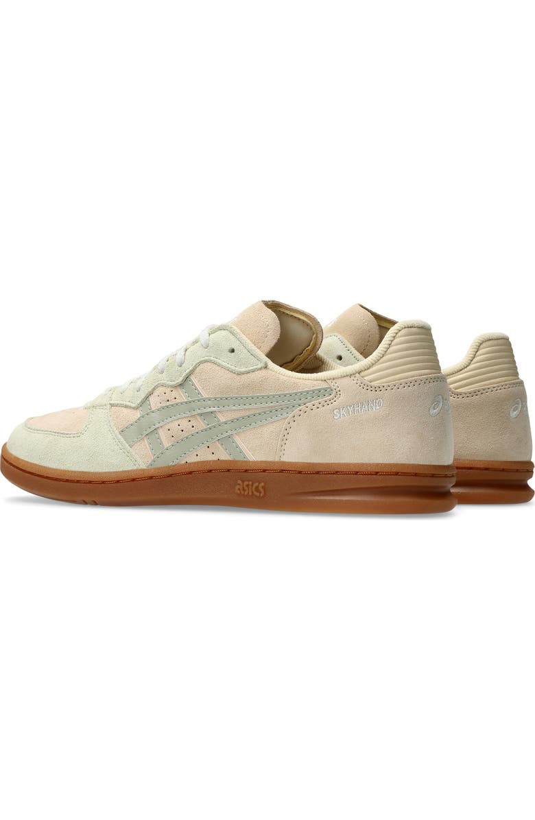 ASICS<sup
®</sup
Gender Inclusive Skyhand OG Sneaker, Alternate, color, Marzipan/ Dried Leaf Green