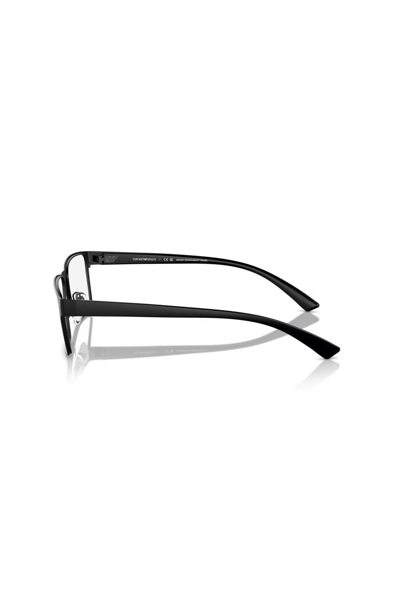 Emporio Armani 53mm Rectangle optical glasses, Alternate, color, 