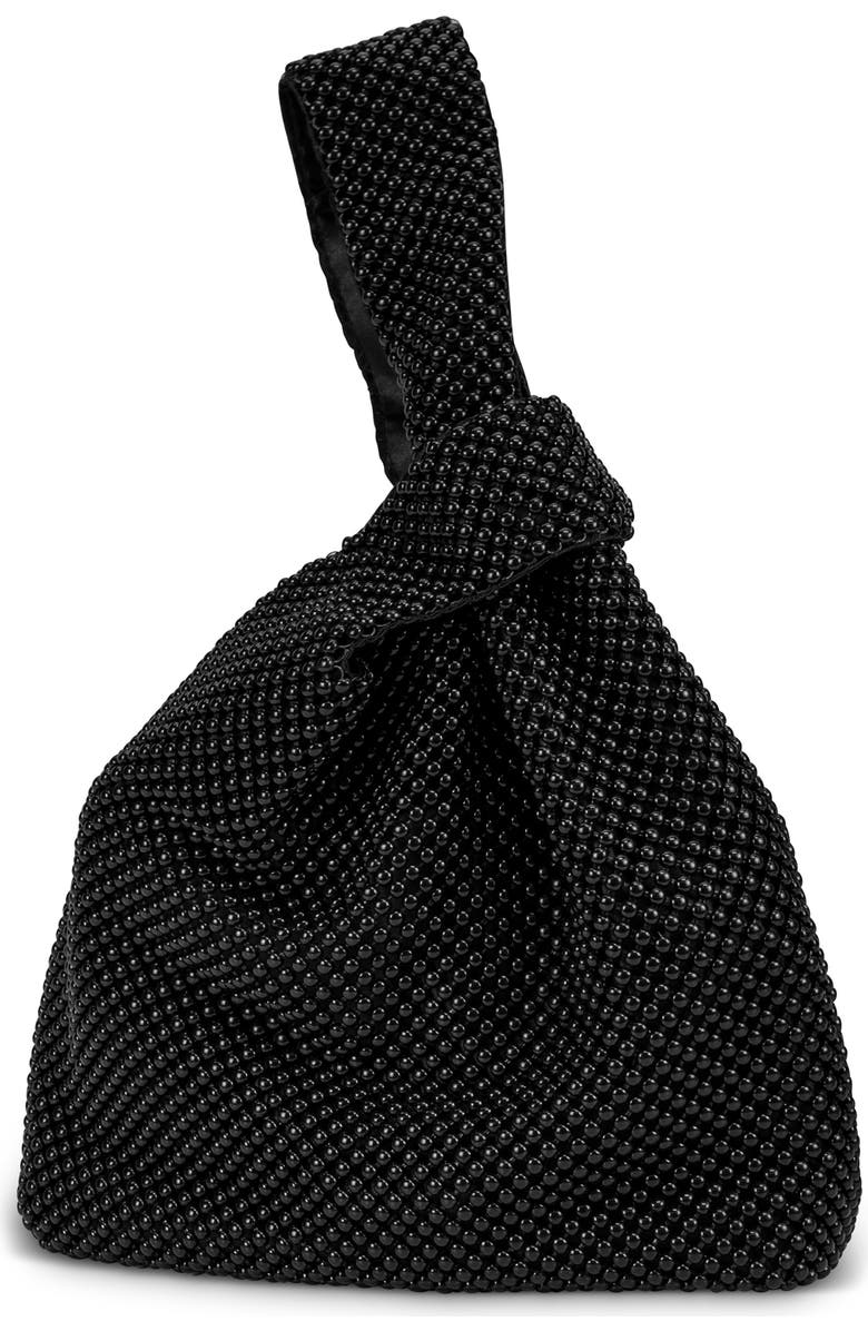 Jessica McClintock Logan Beaded Handbag, Alternate, color, Black