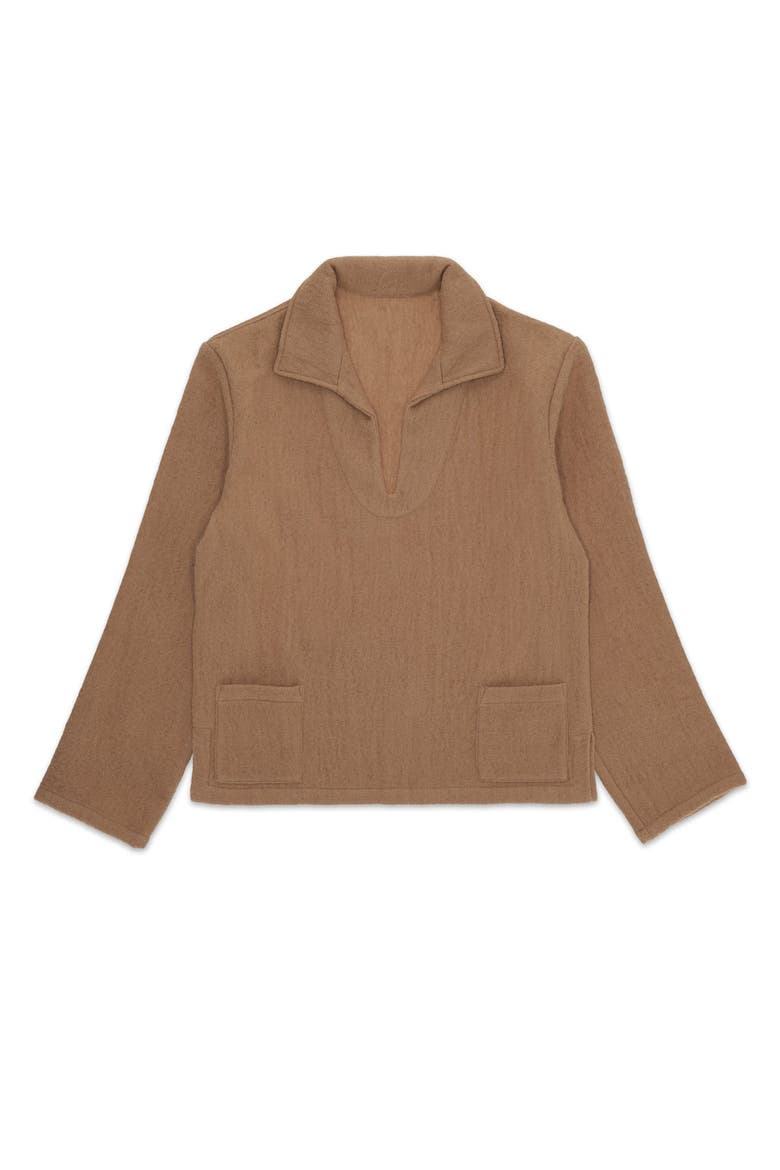 Franco Wool Sweater, Main, color, Camel