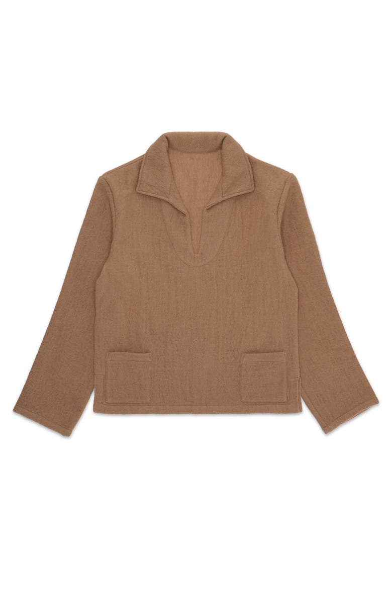 Fortela Franco Wool Sweater, Main, color, Camel