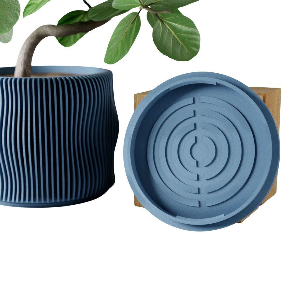 Muted Blue - 5"