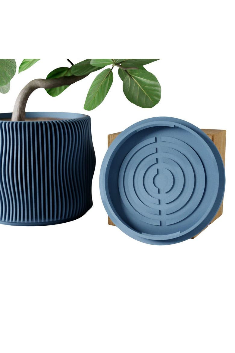 Bubbly Planter, Main, color, Muted Blue - 5"