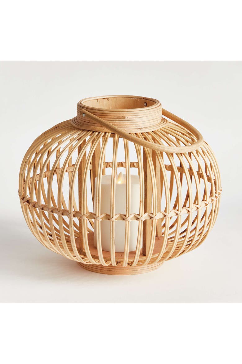 Kayden Round Lantern Large, Alternate, color, Beige