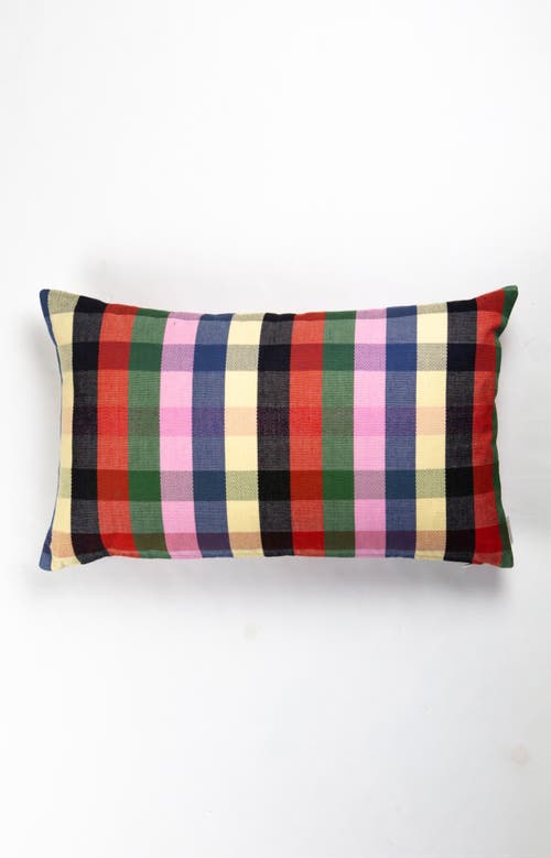 Archive New York Handwoven Marta Cotton Throw Pillow In Multi