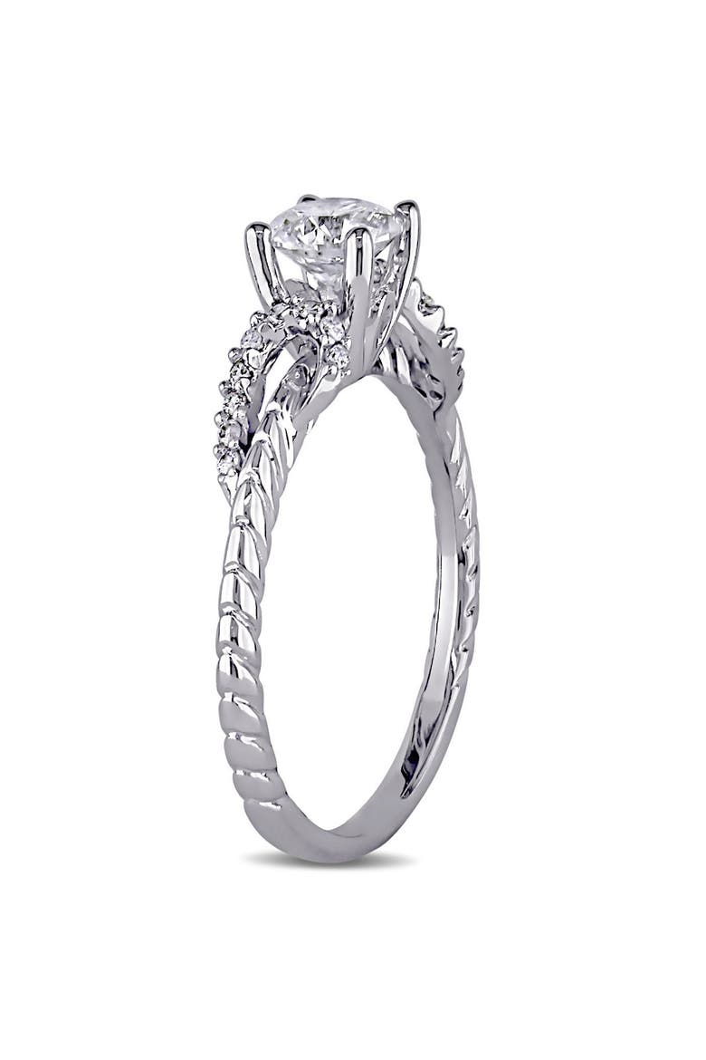 5/8 CTW Diamond Engagement Ring 14k, Alternate, color, 14k White Gold