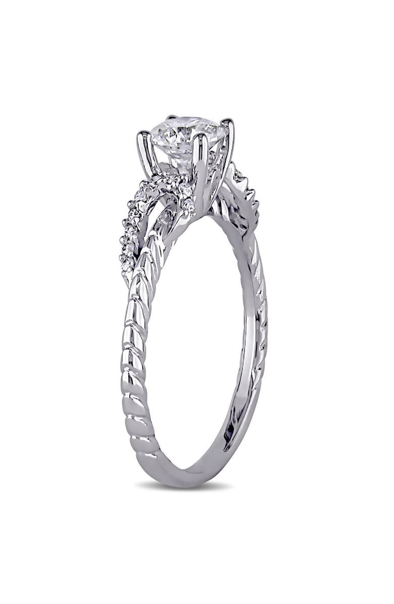 Julianna B. 5/8 CTW Diamond Engagement Ring 14k, Alternate, color, 14K White Gold