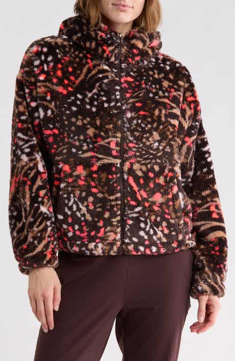 Printed High-Low Jacket
