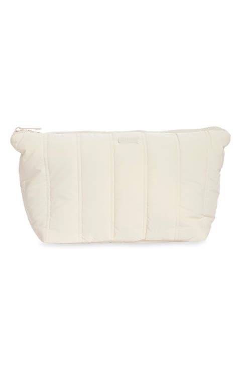 Vanity Quilted Cosmetic Pouch