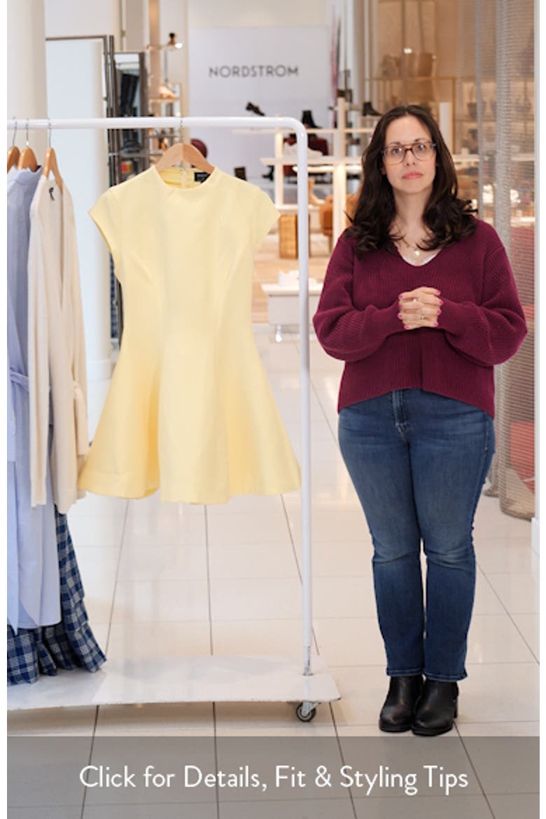 Beckett High Neck Minidress video