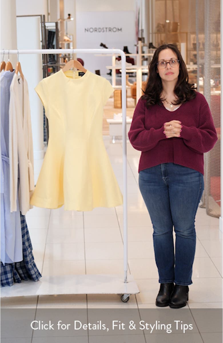 Beckett High Neck Minidress, sales video thumbnail