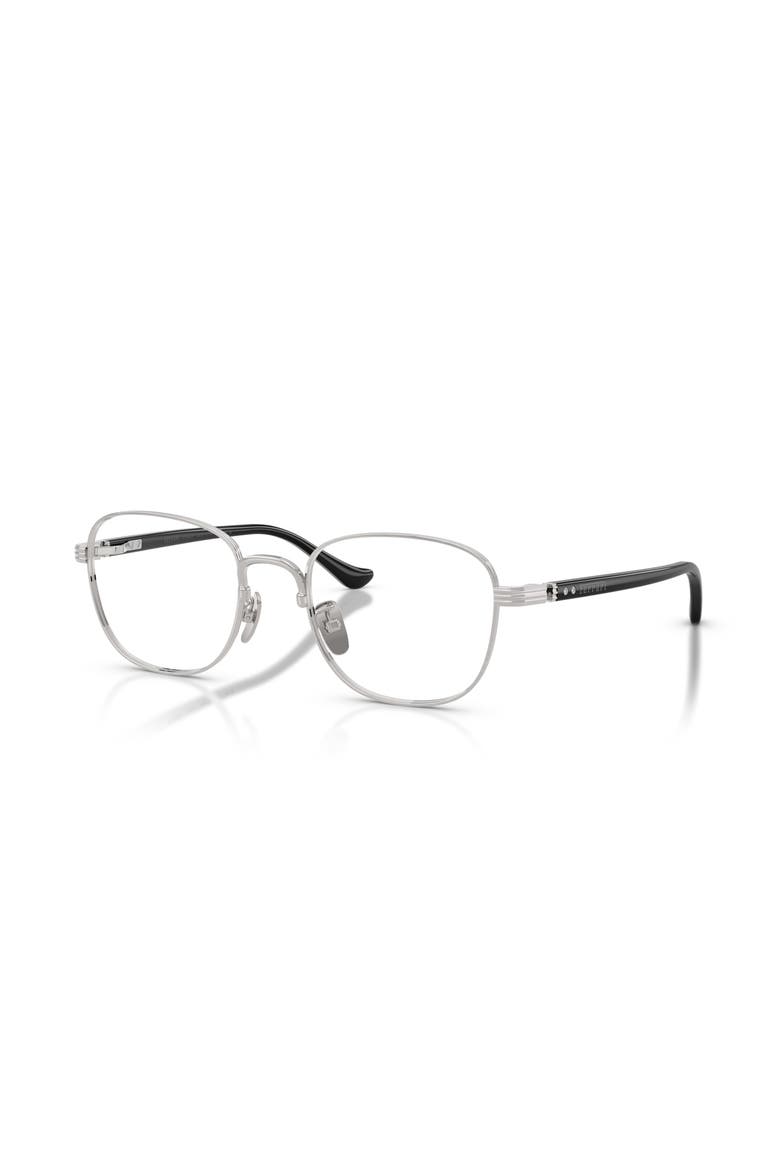 54mm Rectangle optical glasses, Main, color, Silver