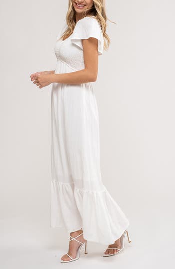 Short Sleeve Midi Dress