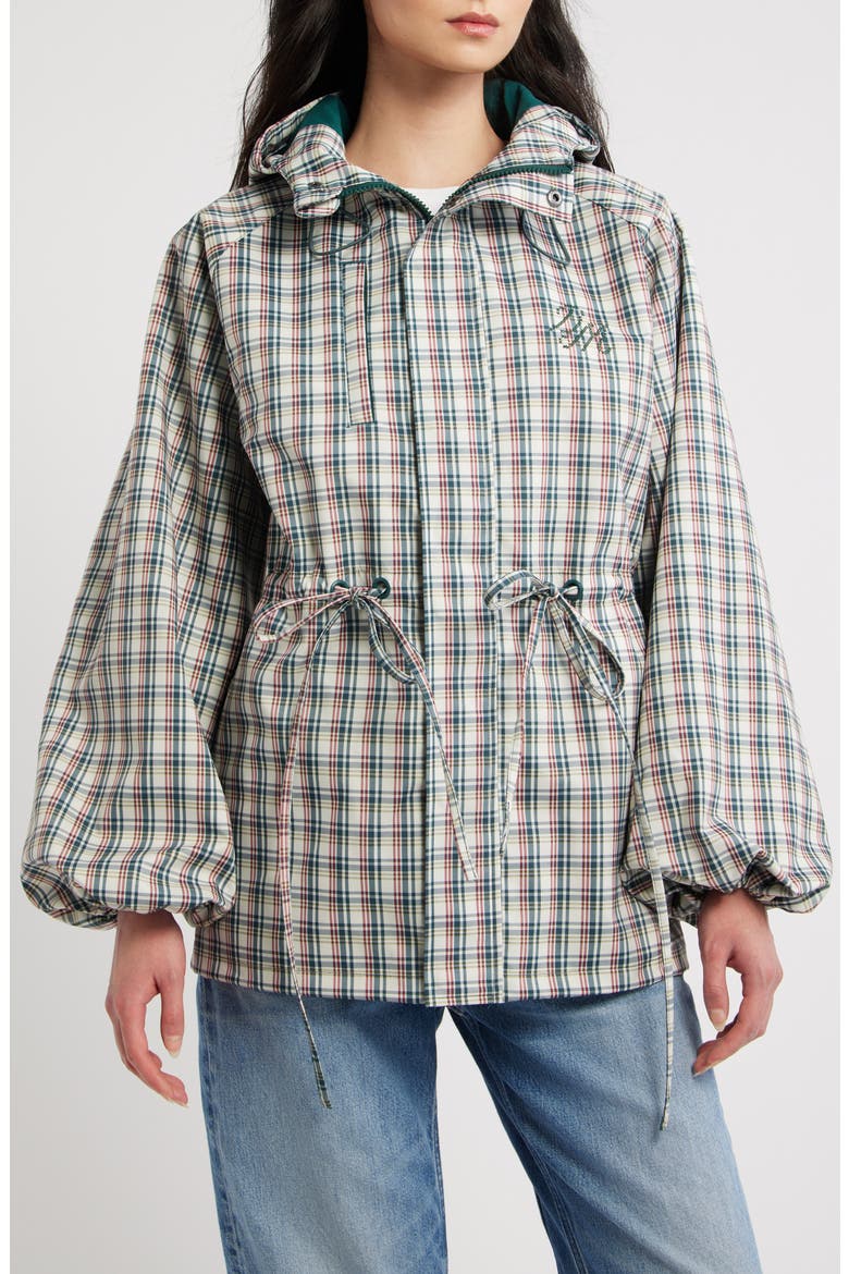Liu Check Raincoat, Alternate, color, MULTI
