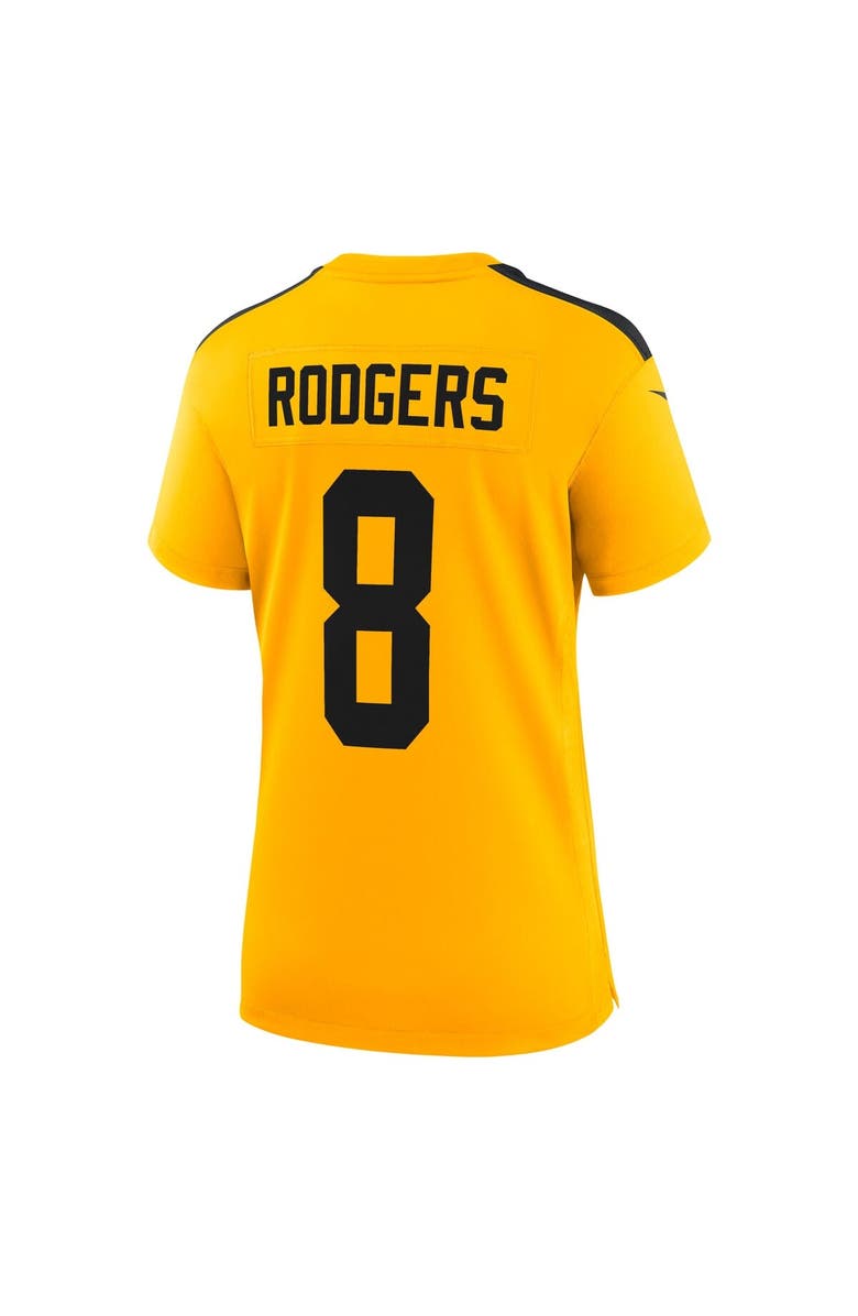 Nike Women's Nike Aaron Rodgers Gold Pittsburgh Steelers Alternate 1933 Throwback Game Jersey, Alternate, color, Gold