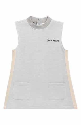 Kids' Metallic Knit Track Dress