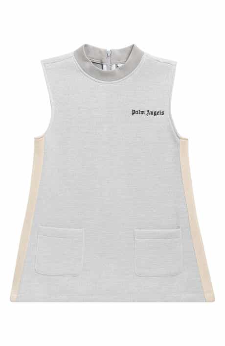 Kids' Metallic Knit Track Dress