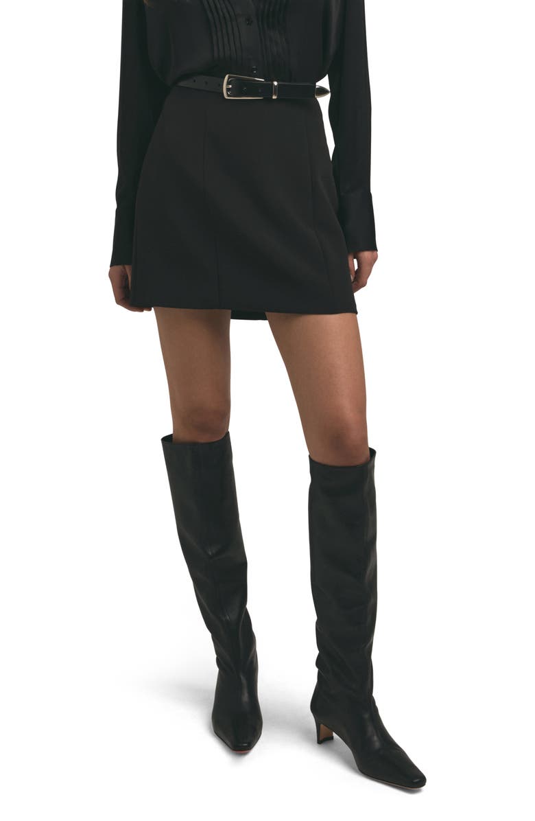 Favorite Daughter The Favorite Miniskirt, Main, color, Black