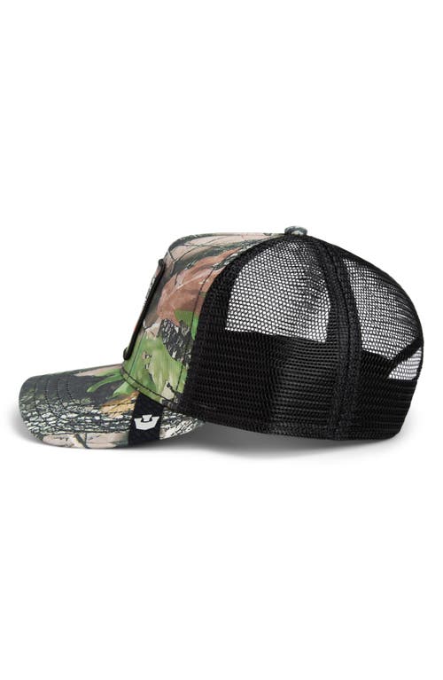 Goorin Bros . Bass Embroidered Patch Trucker Hat In Green