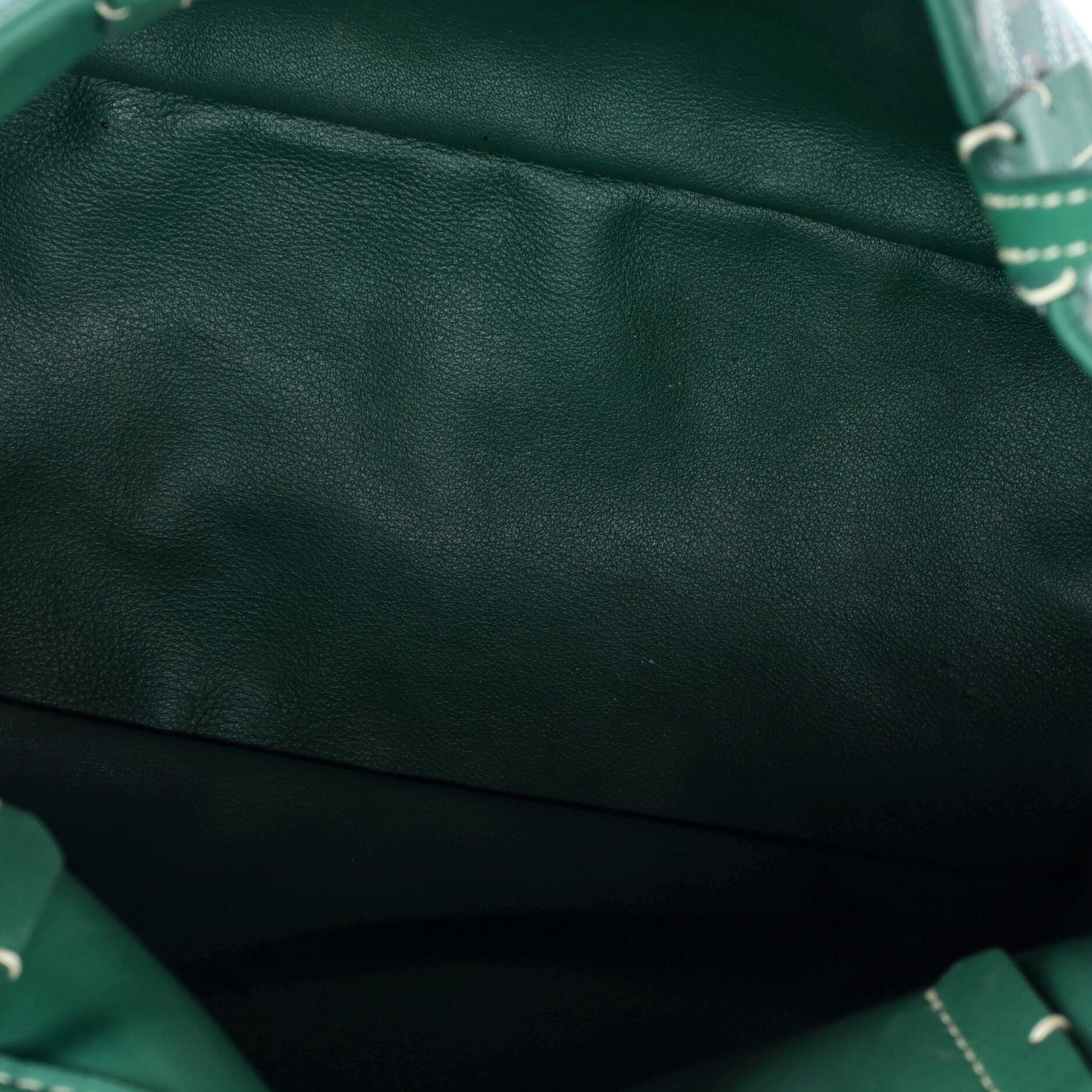 Pre-Owned Goyard Anjou Reversible Tote Coated Canvas Mini, Alternate, color, Green