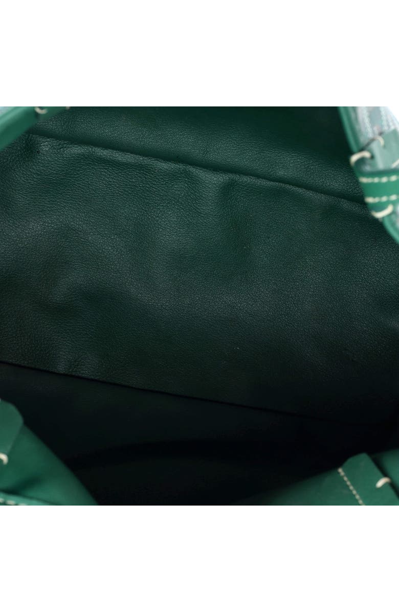 Pre-Owned Goyard Anjou Reversible Tote Coated Canvas Mini, Alternate, color, Green