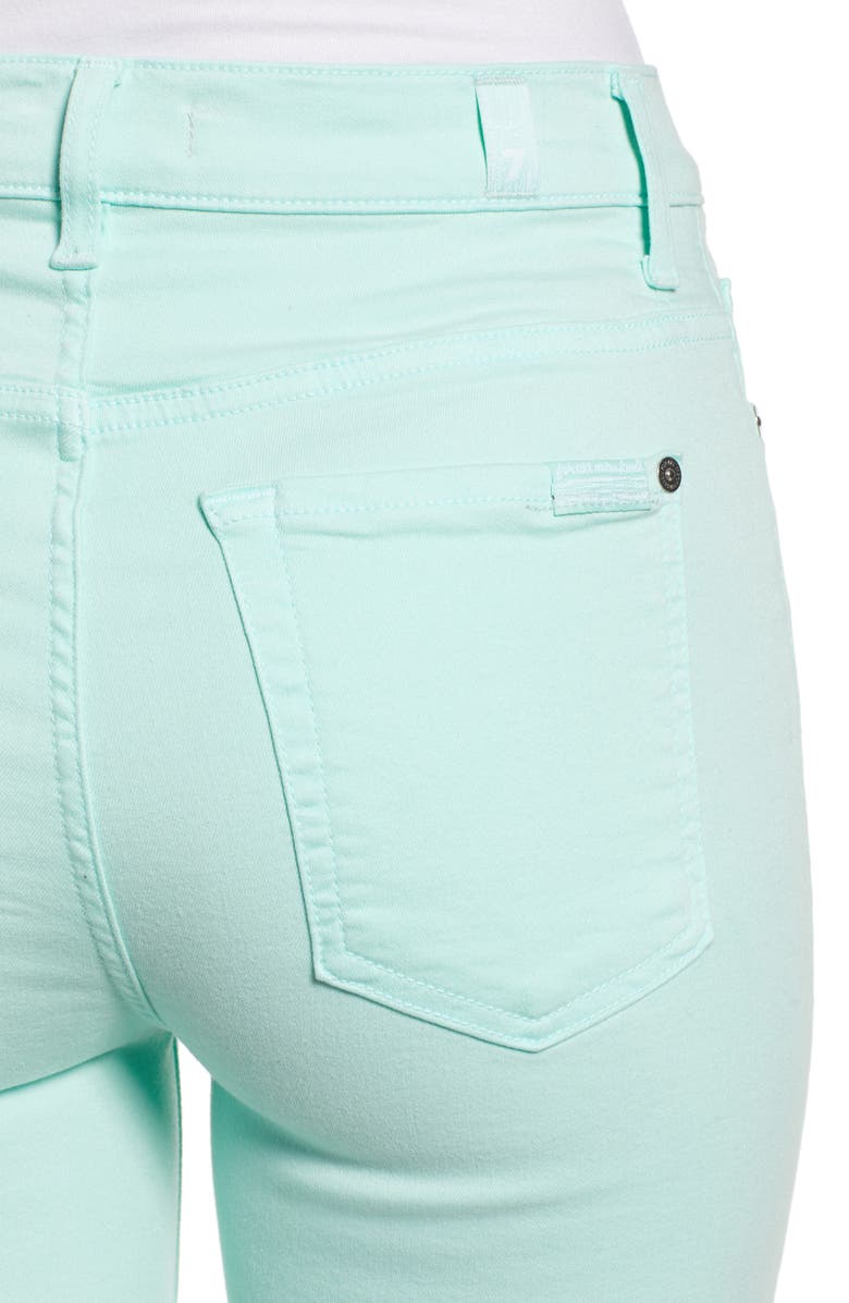 7 For All Mankind <sup>®</sup> High Waist Ankle Skinny Jeans, Alternate, color, 
