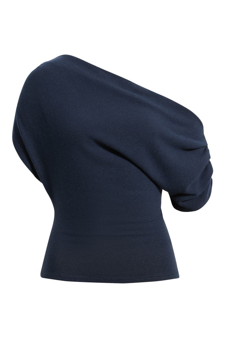 Iris One-Shoulder Knit Top, Main, color, MIDNIGHT